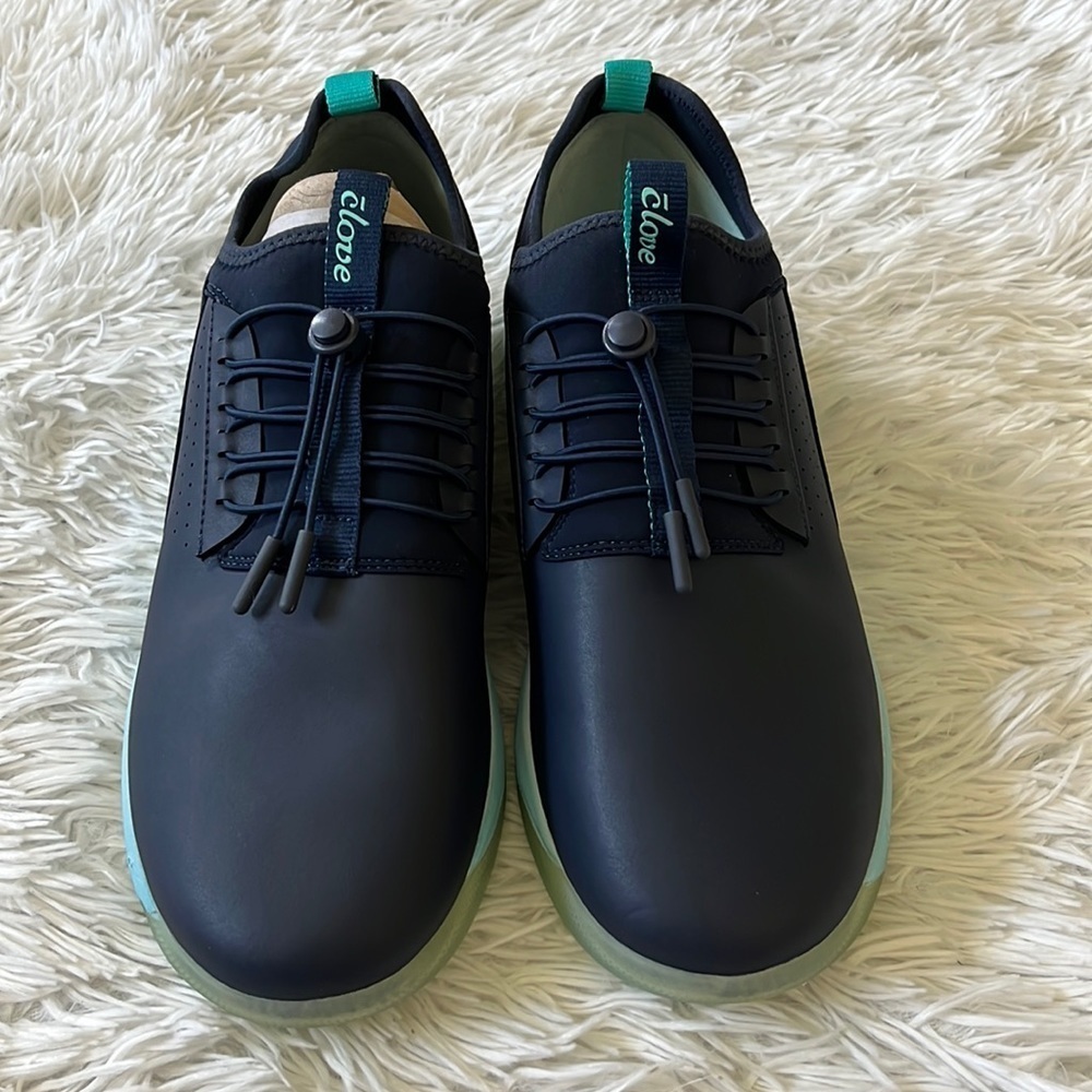 Clove Men’s Aqua Blue rare classic sneakers size 11.5 Nwob